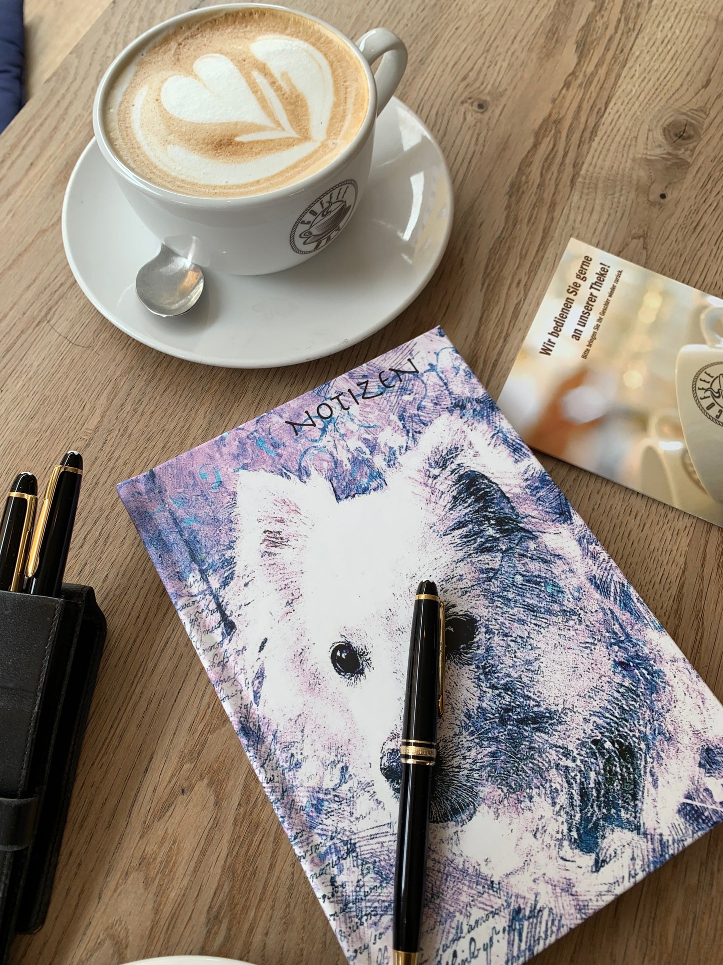 Notizbuch 'Aquarell Hunde'