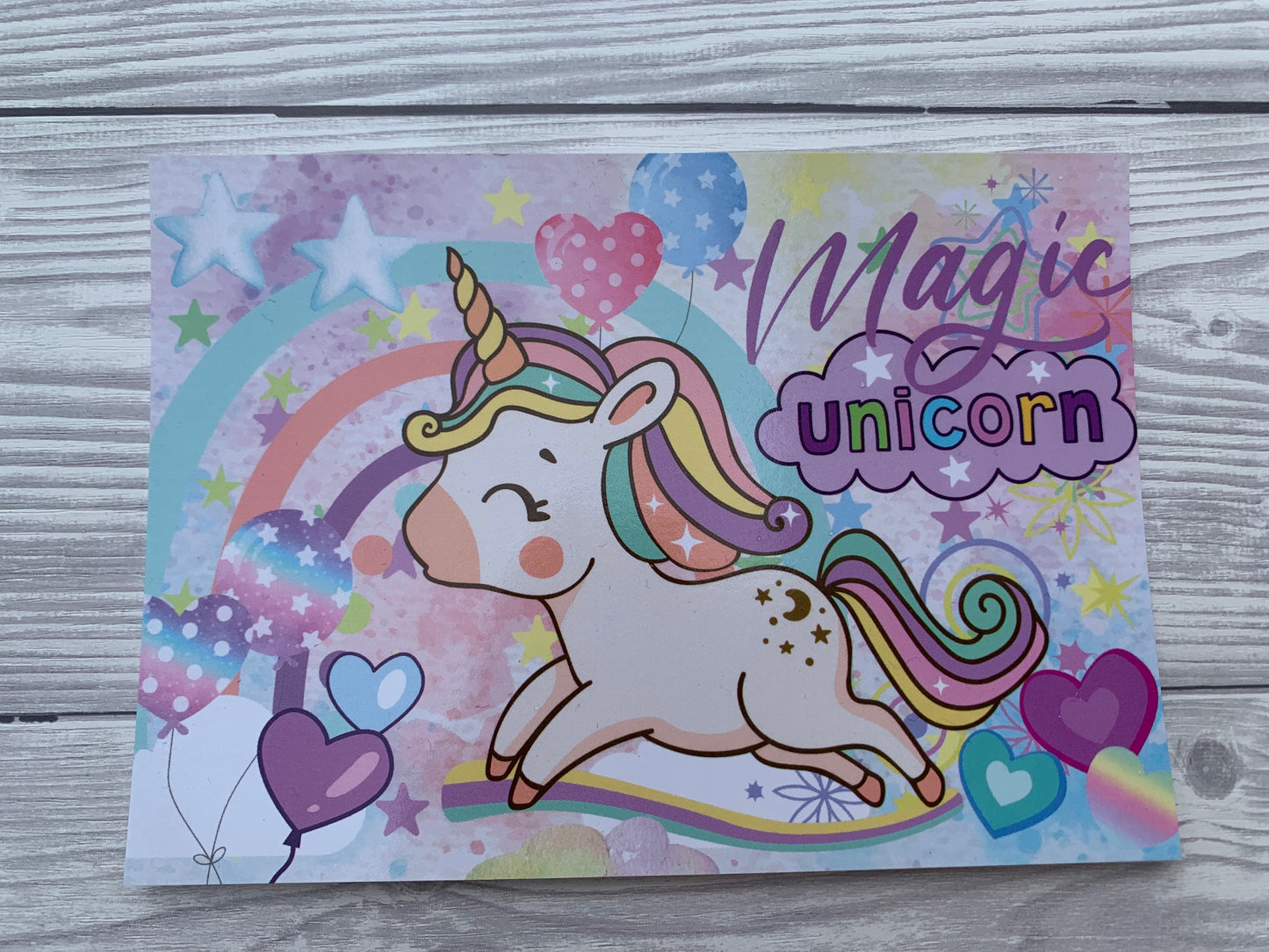 Postkarte Einhorn - Magic Unicorn