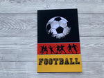 Notizbuch Fußball