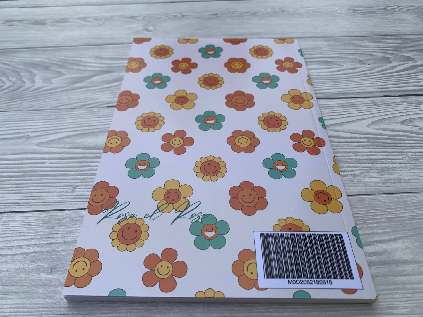 Notizbuch Rose el Rose Relax - grün