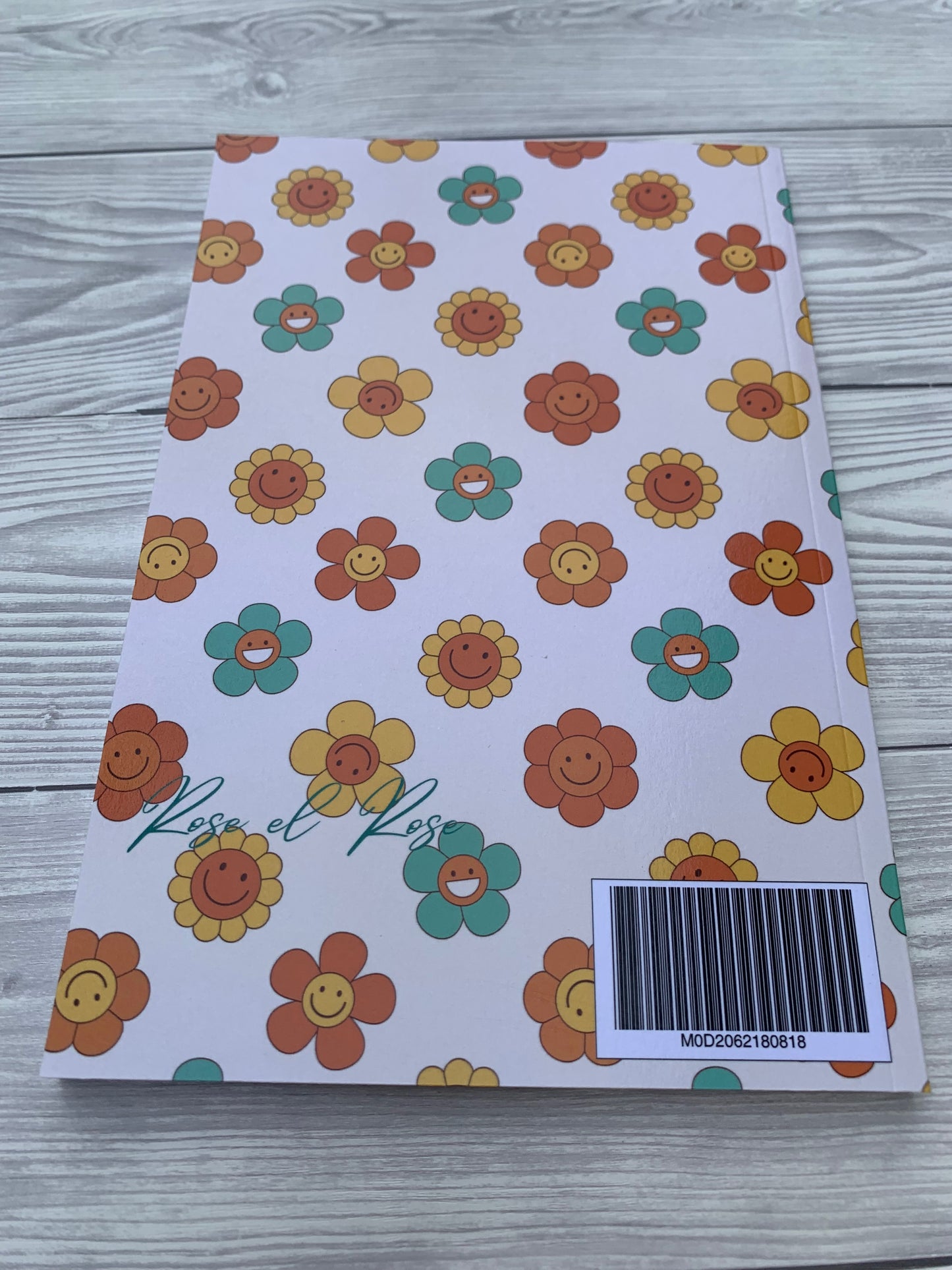 Notizbuch Rose el Rose Relax - grün