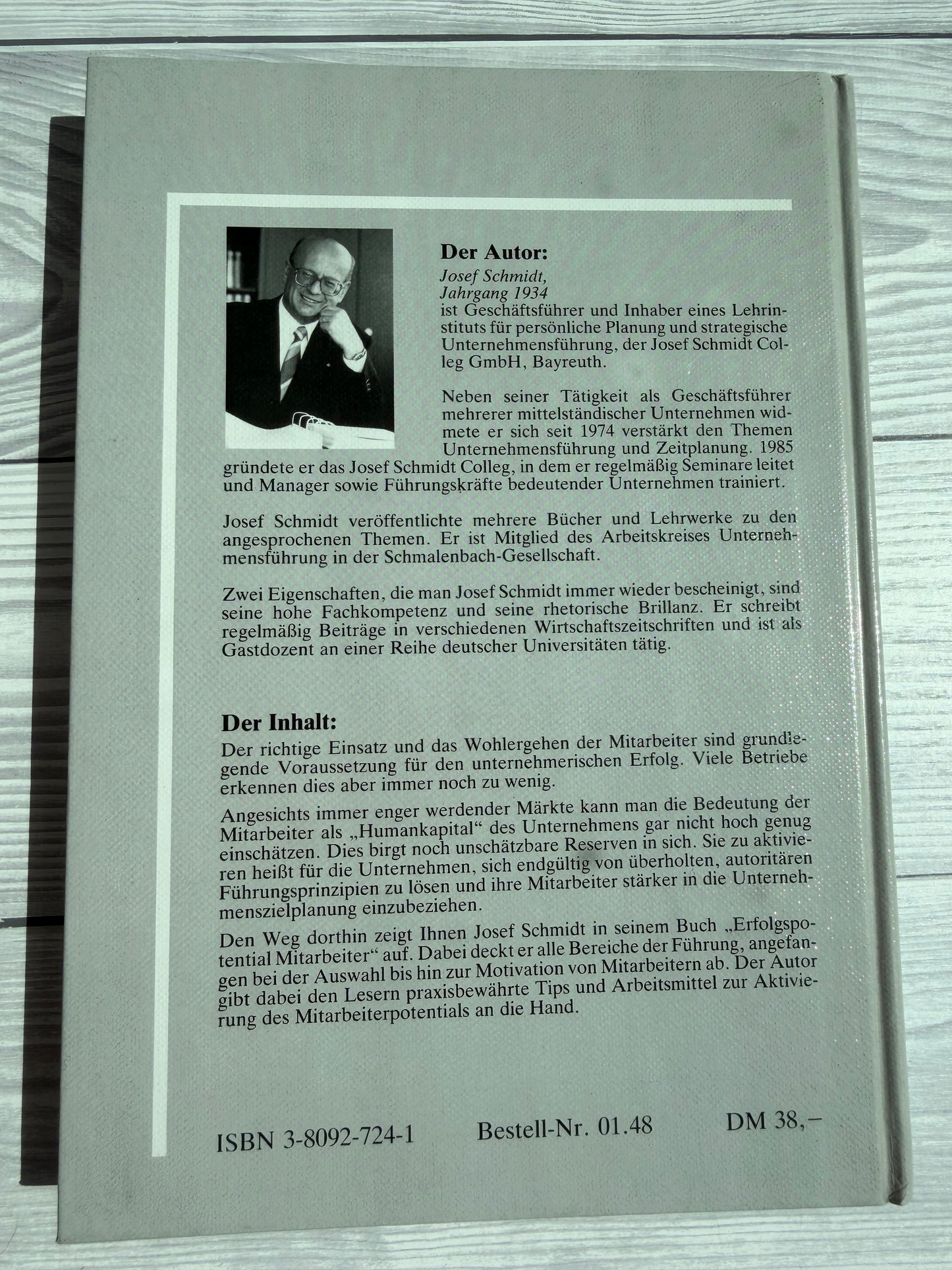 Erfolgspotential Mitarbeiter - Nachhaltiges Buch