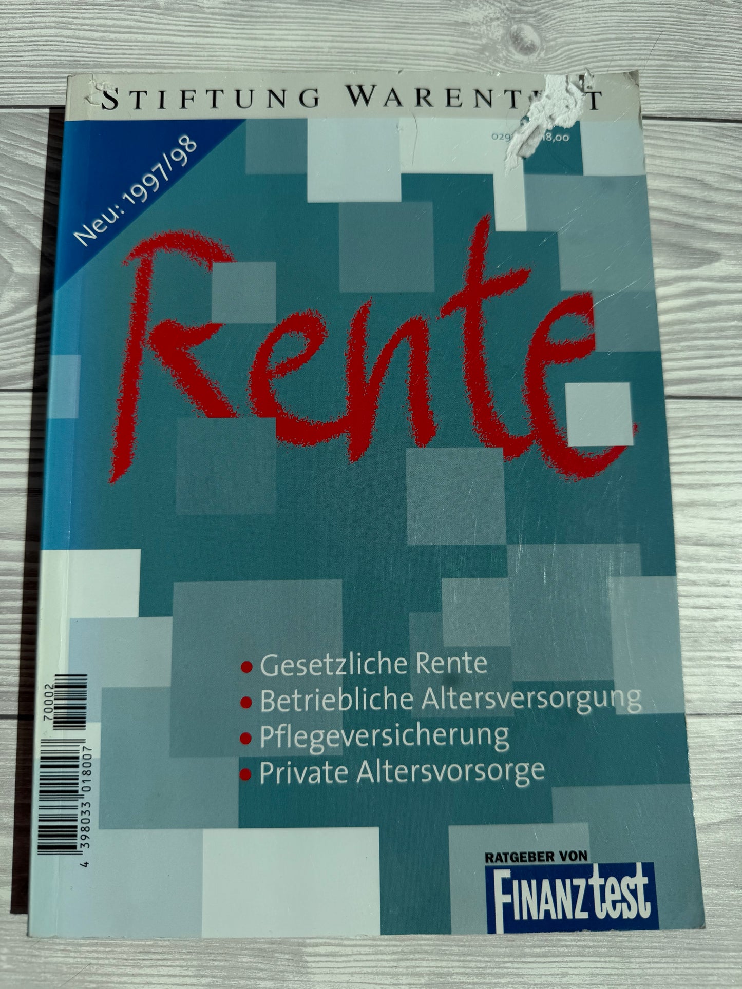 Stiftung Warentest - Rente - Nachhaltiges Buch