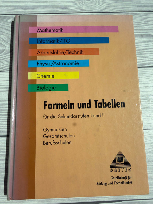 Formen und Tabellen - Nachhaltiges Buch