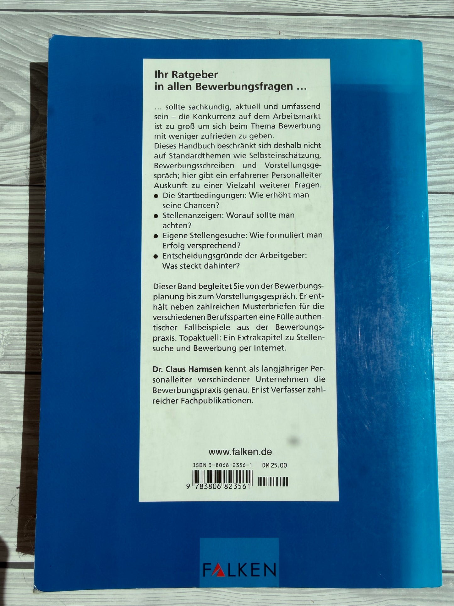 Handbuch Bewerbung - Nachhaltiges Buch