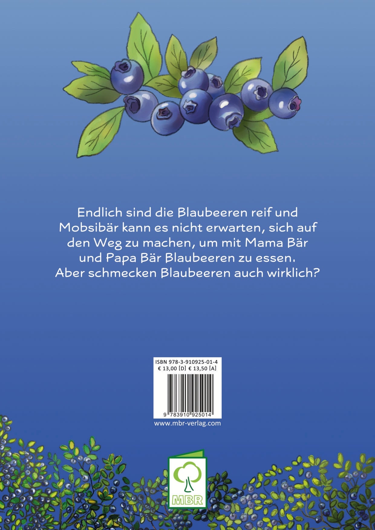 Mobsibär und die Blaubeeren - Hardcover