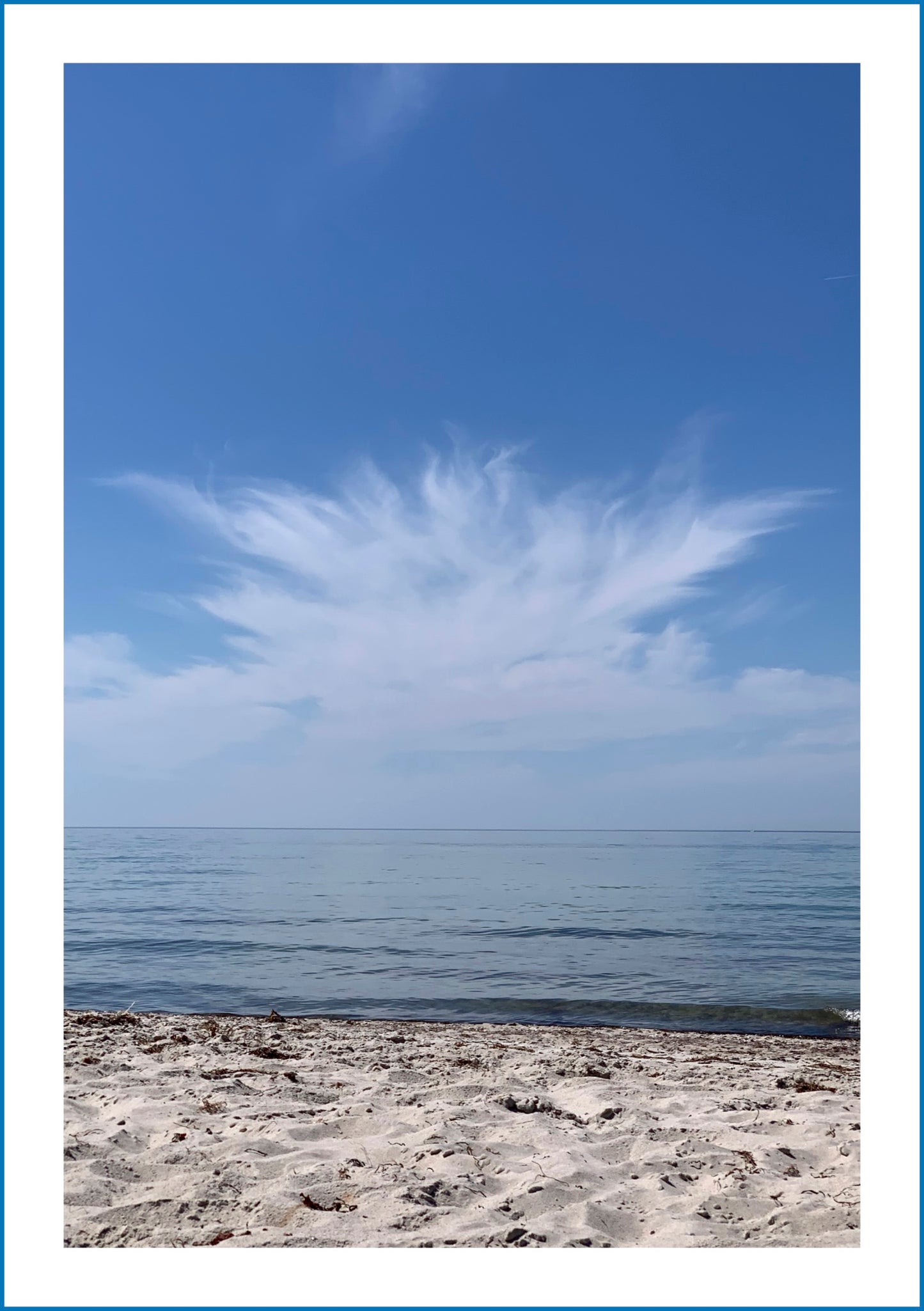 Postkarte Wolke