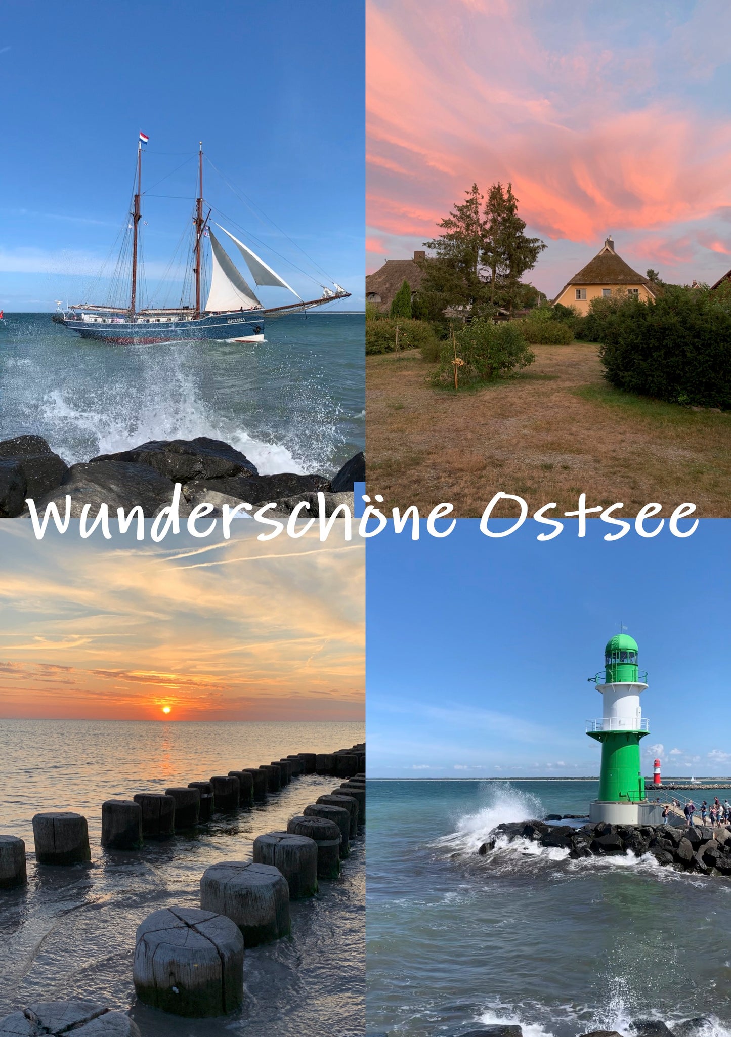 Postkarte Wunderschöne Ostsee