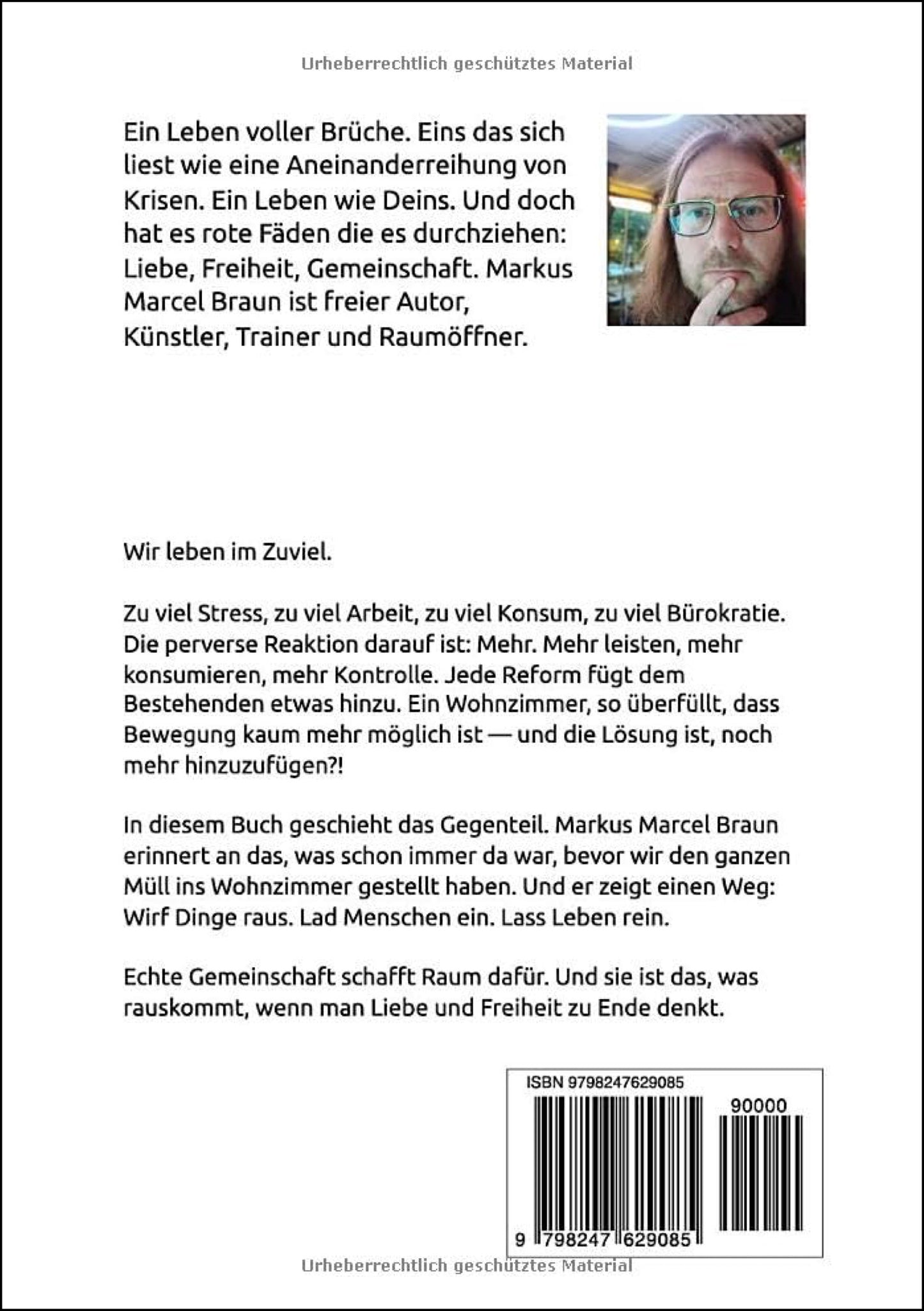 Liebe und Freiheit zu Ende gedacht - Softcover