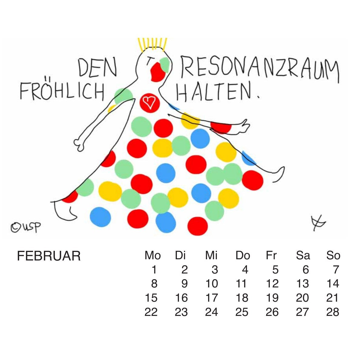 Seelenfutterkalender 2027 – Februar