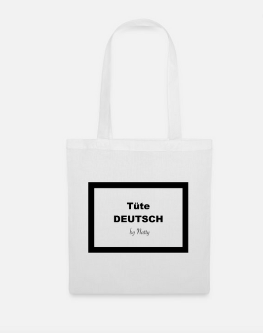 Tüte Deutsch - Stoffbeutel