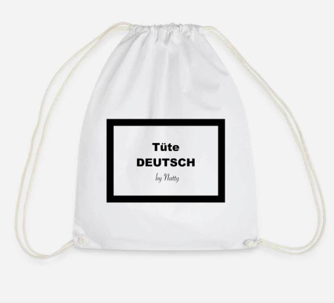 Tüte Deutsch - Turnbeutel