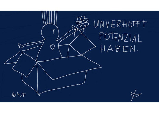 Postkarte "Unverhofft Potenzial haben"