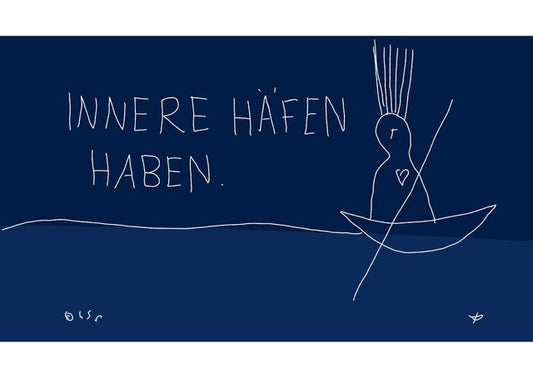 Postkarte "Innere Häfen haben"
