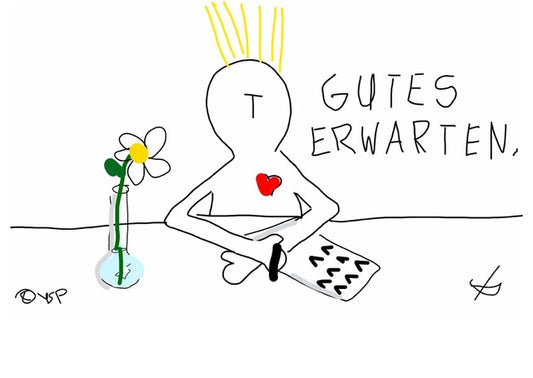 Postkarte "Gutes erwarten"