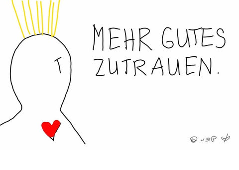 Postkarte "Mehr Gutes zutrauen"