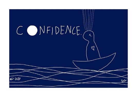 Postkarte "Confidence"