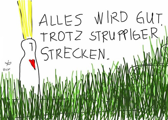 Postkarte "Alles wird gut"