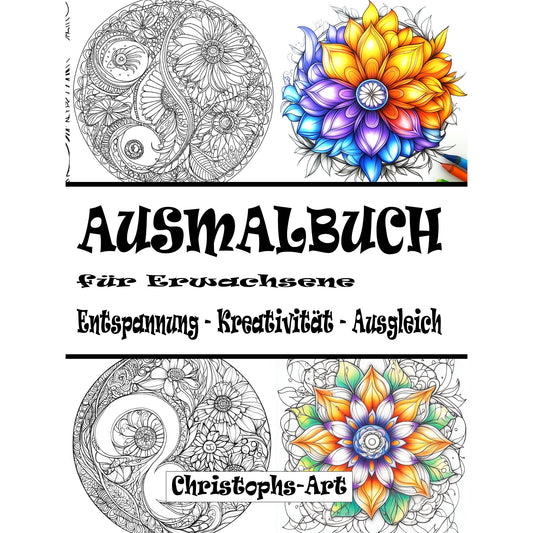 Ausmalbuch - Symmetrie