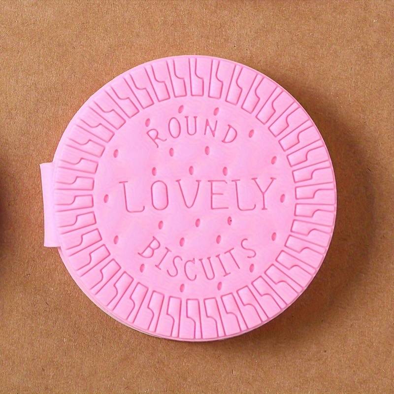 Notizbuch Keks rund - rosa