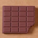 Notizbuch Schokolade mit Biss - dunkelbraun