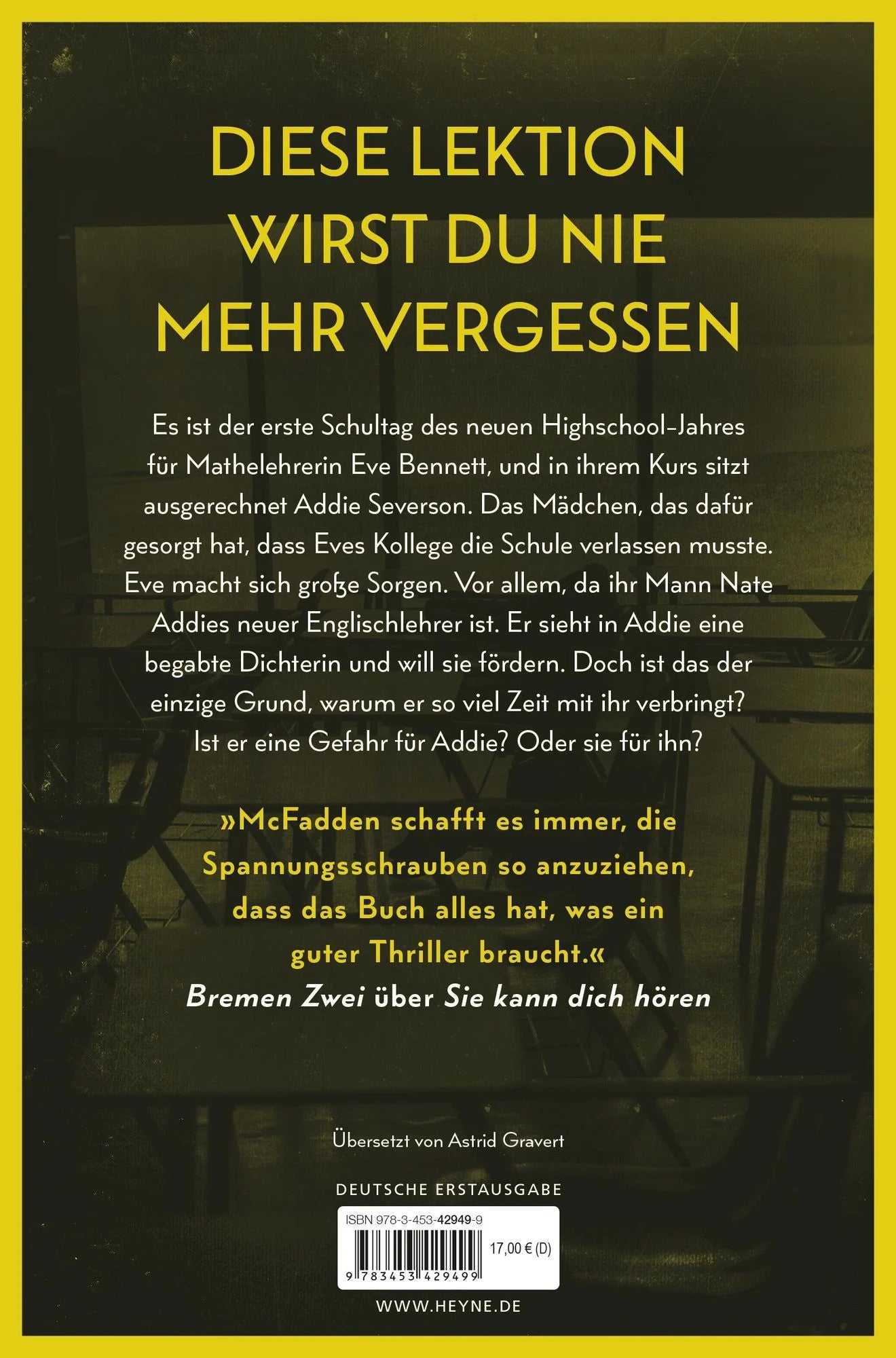 Der Lehrer – Will er dir helfen oder will er deinen Tod? - Taschenbuch