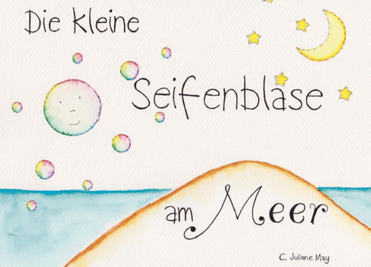 Die kleine Seifenblase am Meer