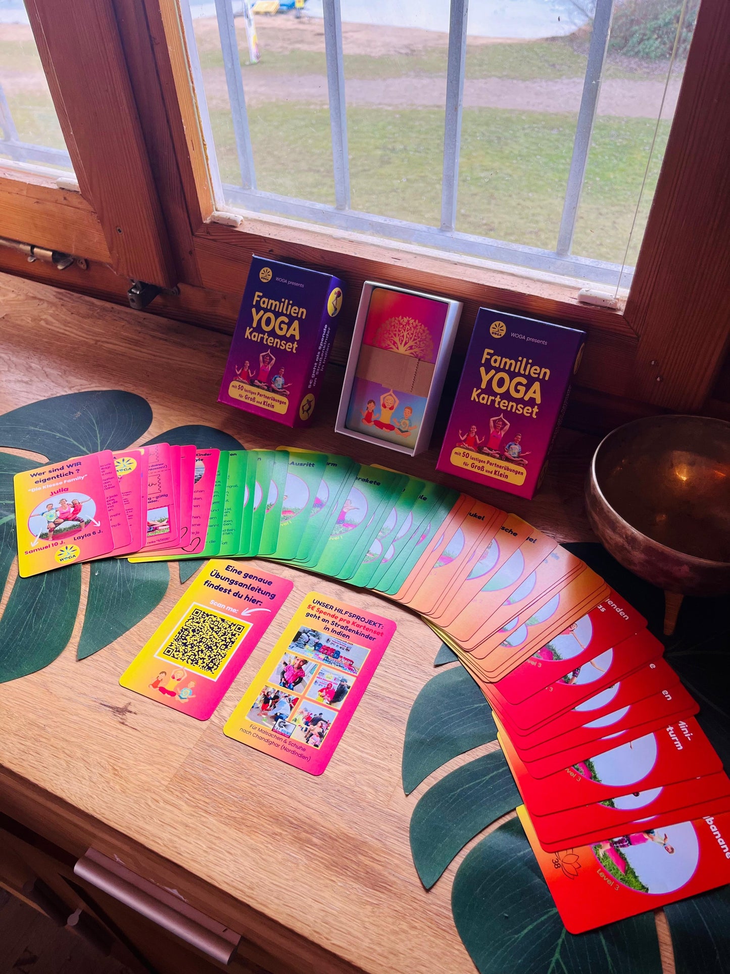 Familien Yoga Kartenset