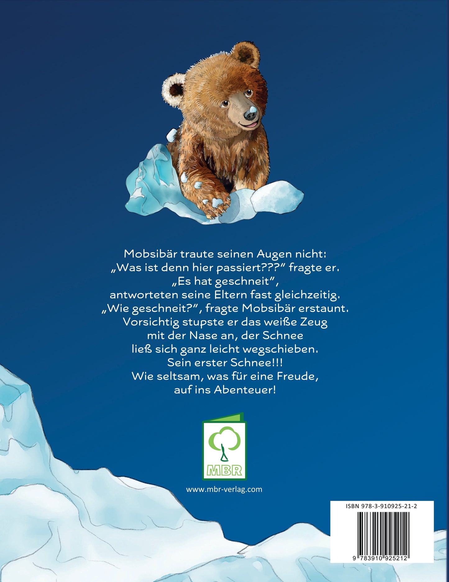 Mobsibär und der erste Schnee