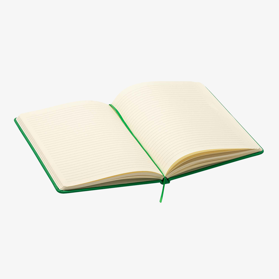 Notizbuch DIN A5 Kunstleder rot liniert