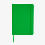 Notizbuch DIN A6 Kunstleder grün blanko
