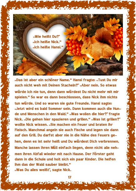 Der kleine Igel Nick - Band 1 mit Teil 1 + 2