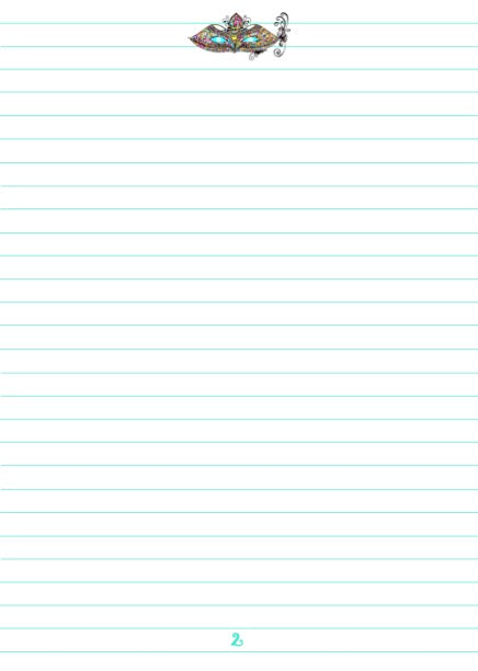 Notizbuch 'Karneval'