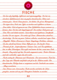 Notizbuch 'Sternzeichen' - rote Edition