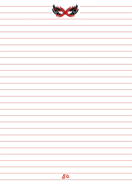 Notizbuch 'Karneval'