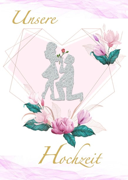 Notizbuch 'Unsere Hochzeit'