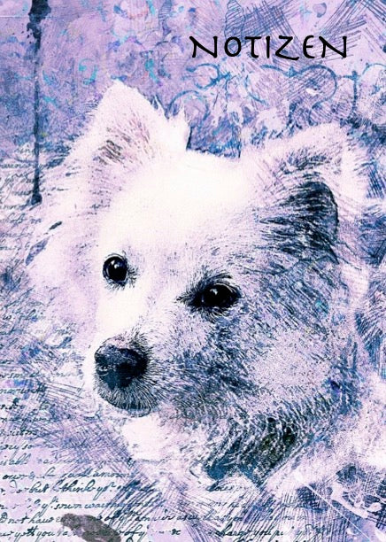 Notizbuch 'Aquarell Hunde'
