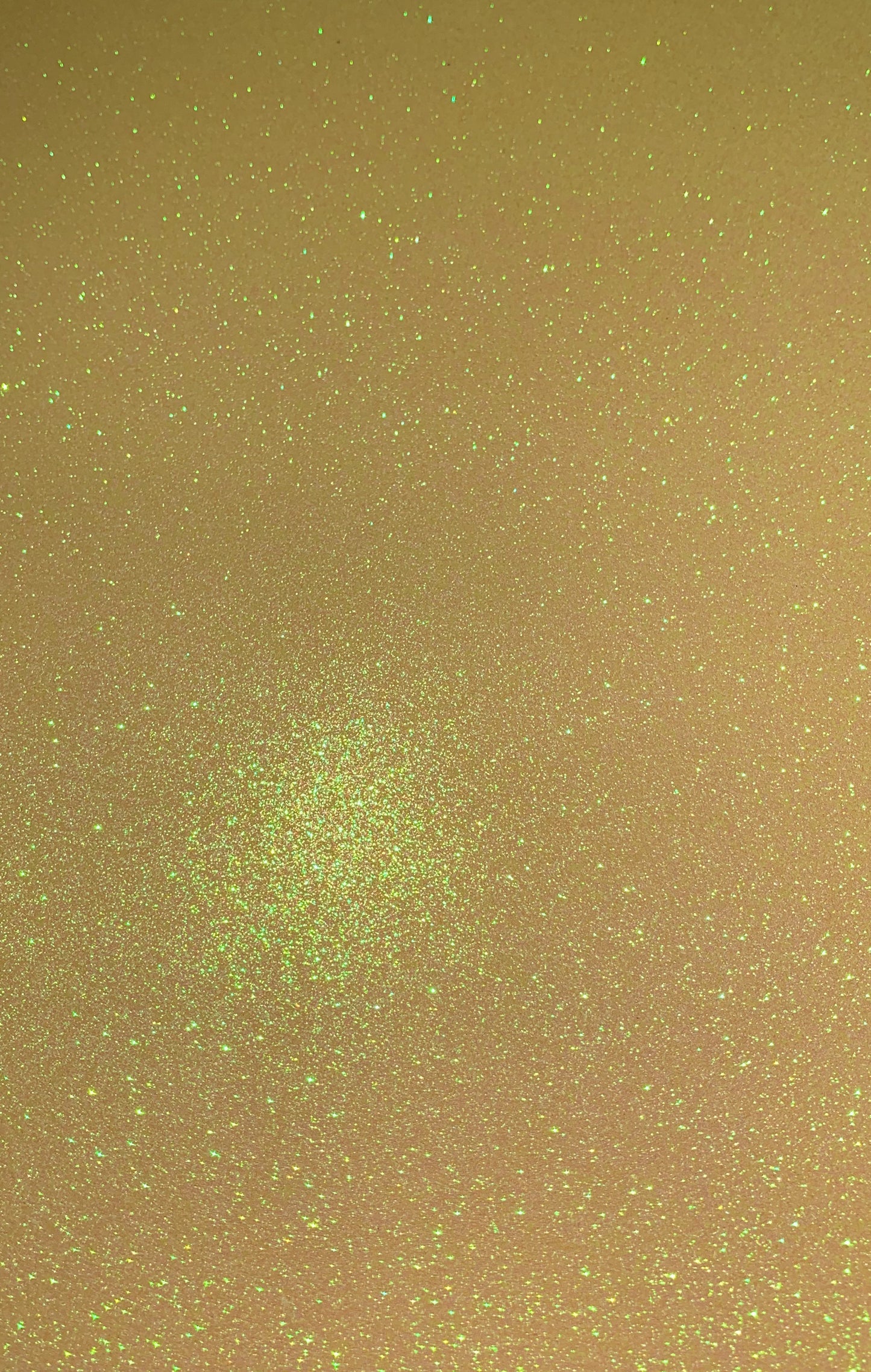 Glitzer Postkarte