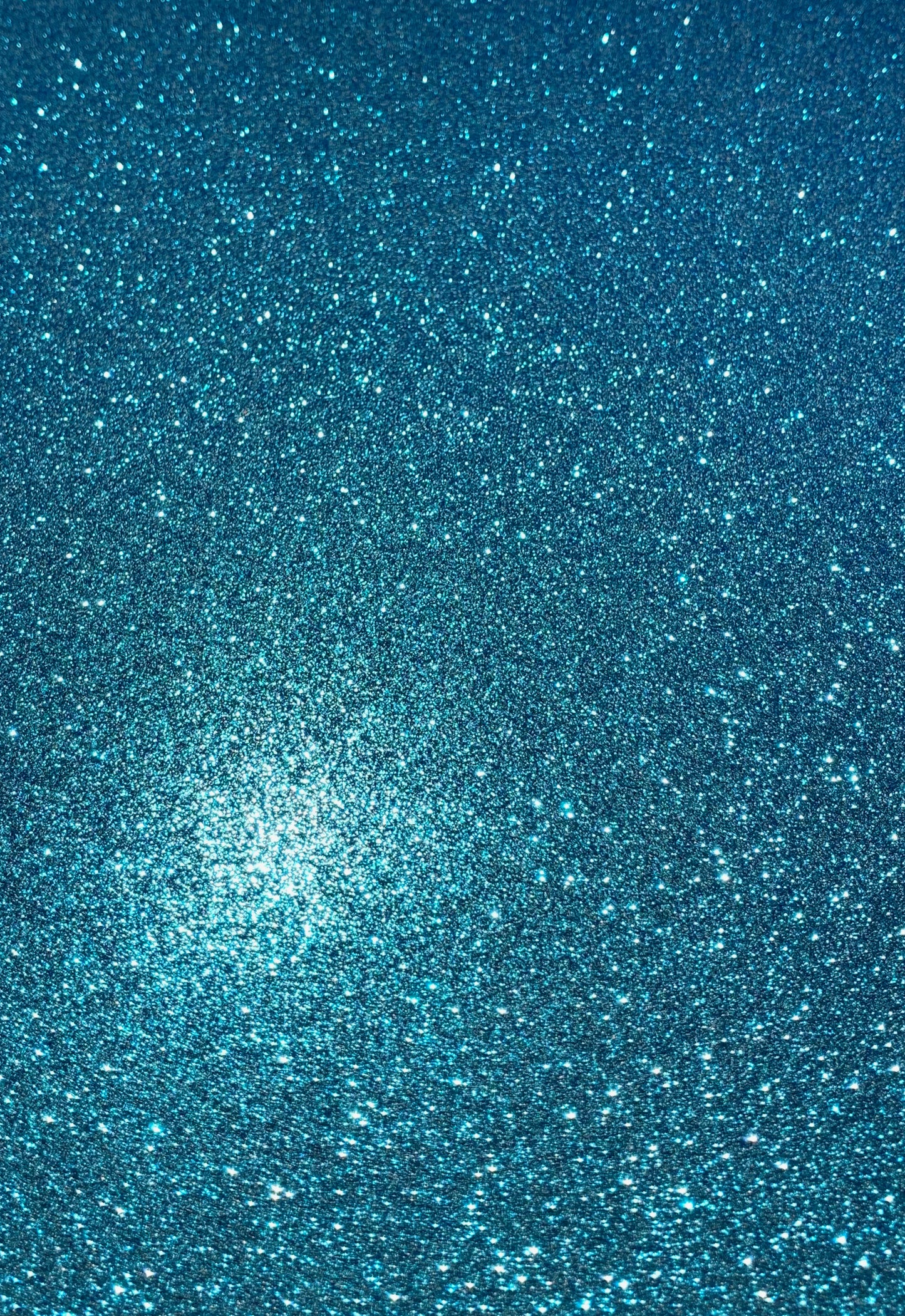 Glitzer Postkarte