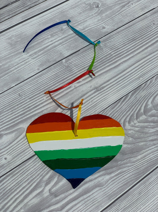 Herz - Regenbogen
