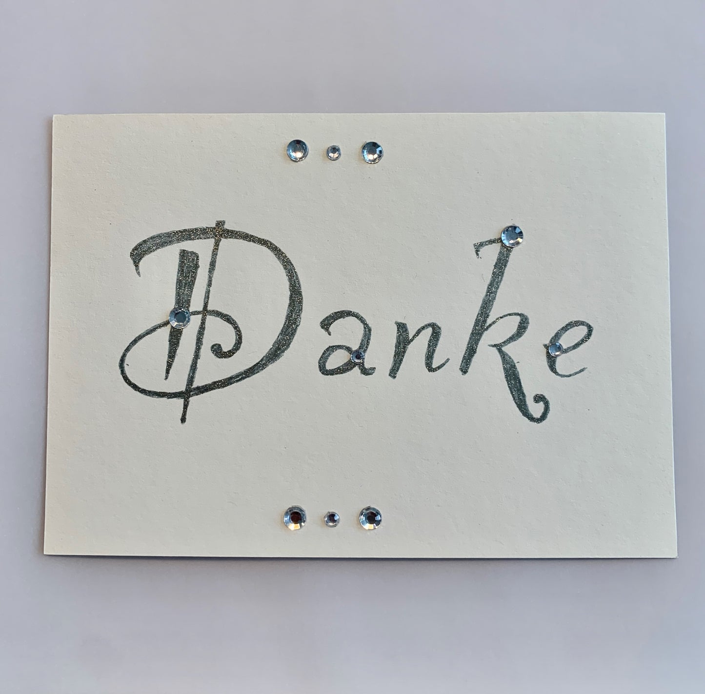 Postkarte "Danke"
