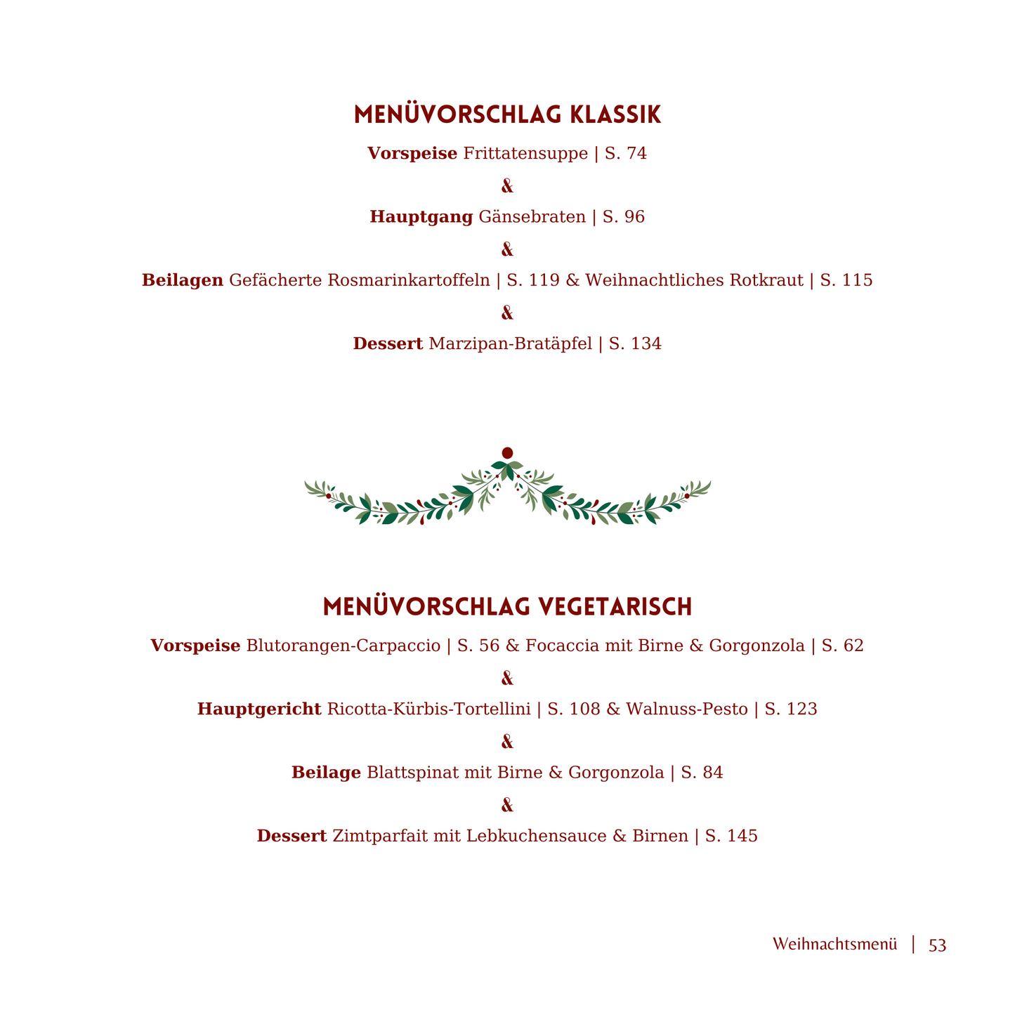 Von Adventszeit bis Zimtstern