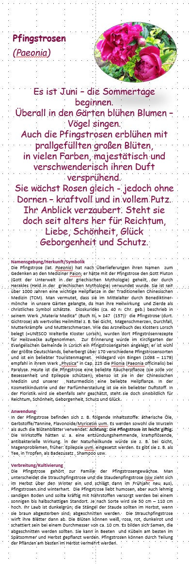 Blumenkalender