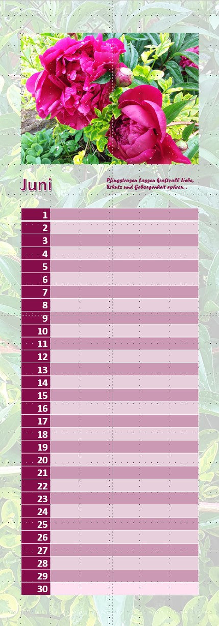 Blumenkalender