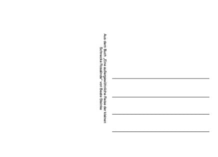 Postkarte "Rosalinde"
